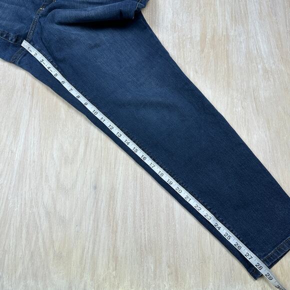 Lane Bryant Slim Bootcut Genius Fit Stretch Casual Basic Everyday Denim Jeans 16 - Picture 13 of 15